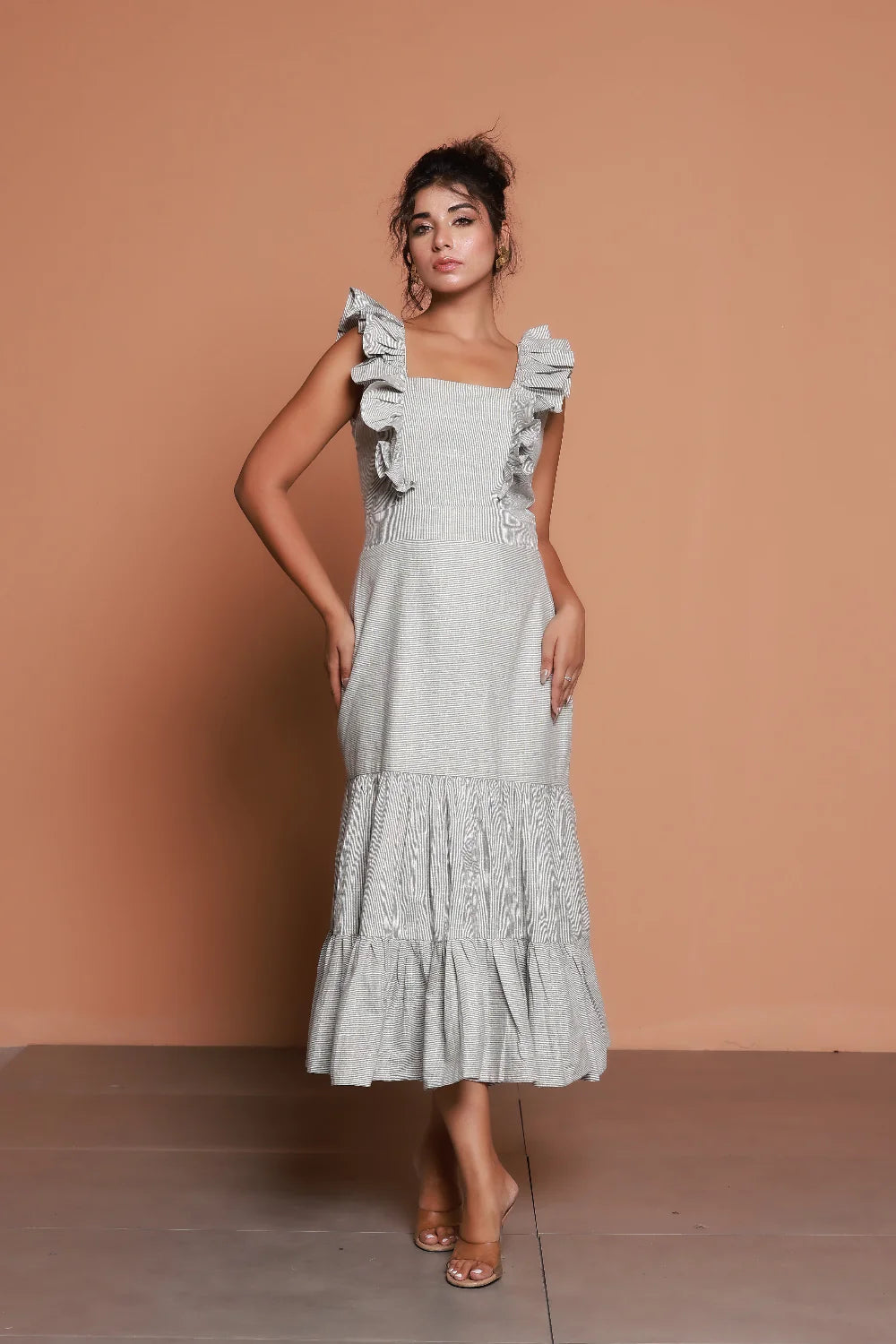 Maldives Ruffle Dress