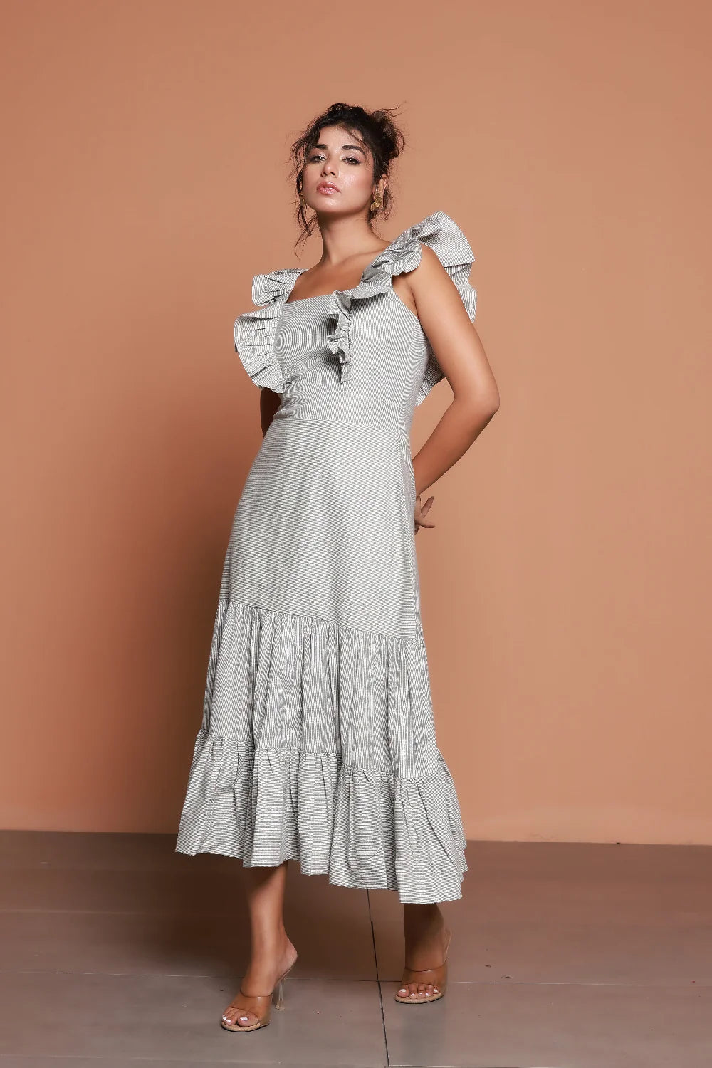 Maldives Ruffle Dress