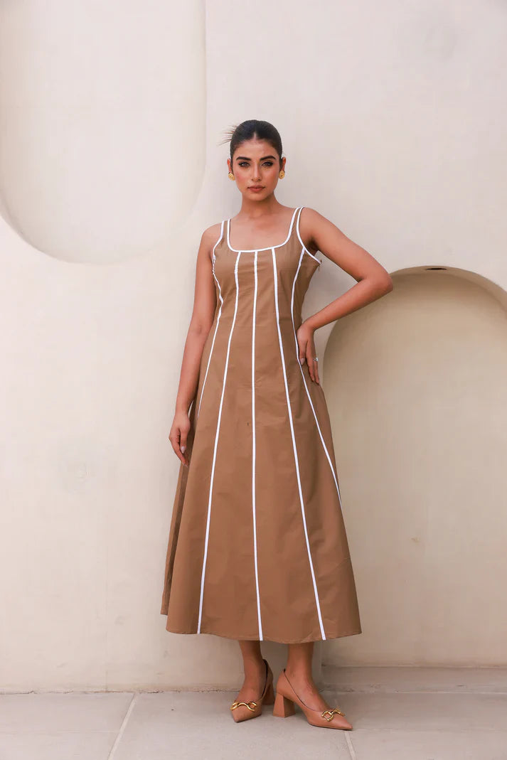 Cappadocia Caramel Dress