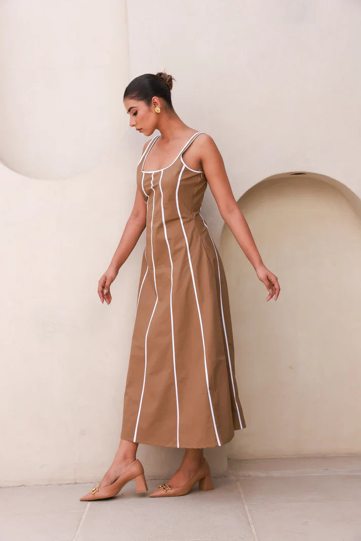Cappadocia Caramel Dress