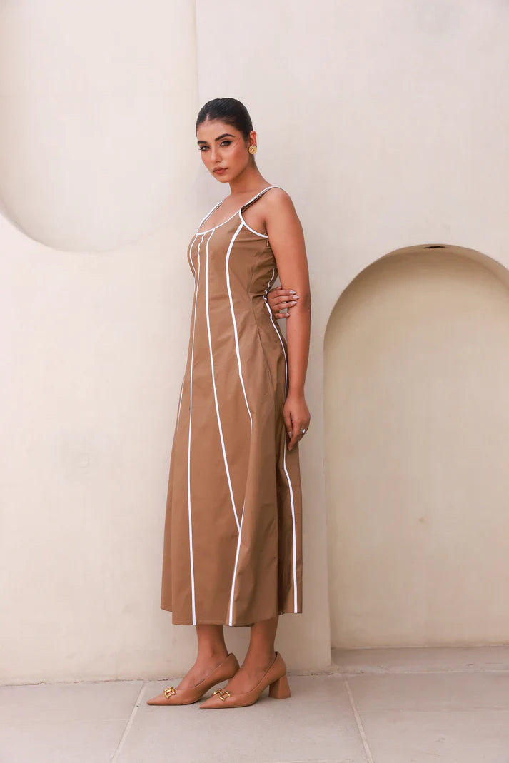 Cappadocia Caramel Dress