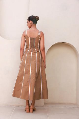 Cappadocia Caramel Dress