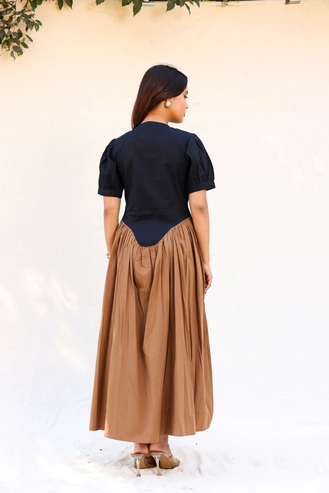 Aura Brown Dress