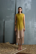 Olive Nova Silk Dress