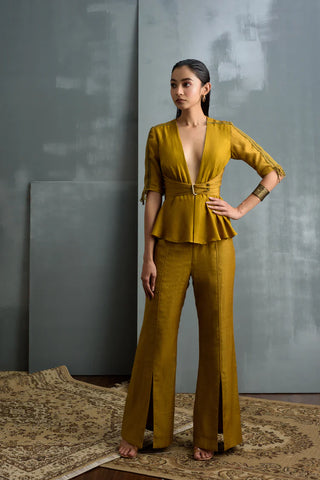 Silk Detailed Coordinated Set