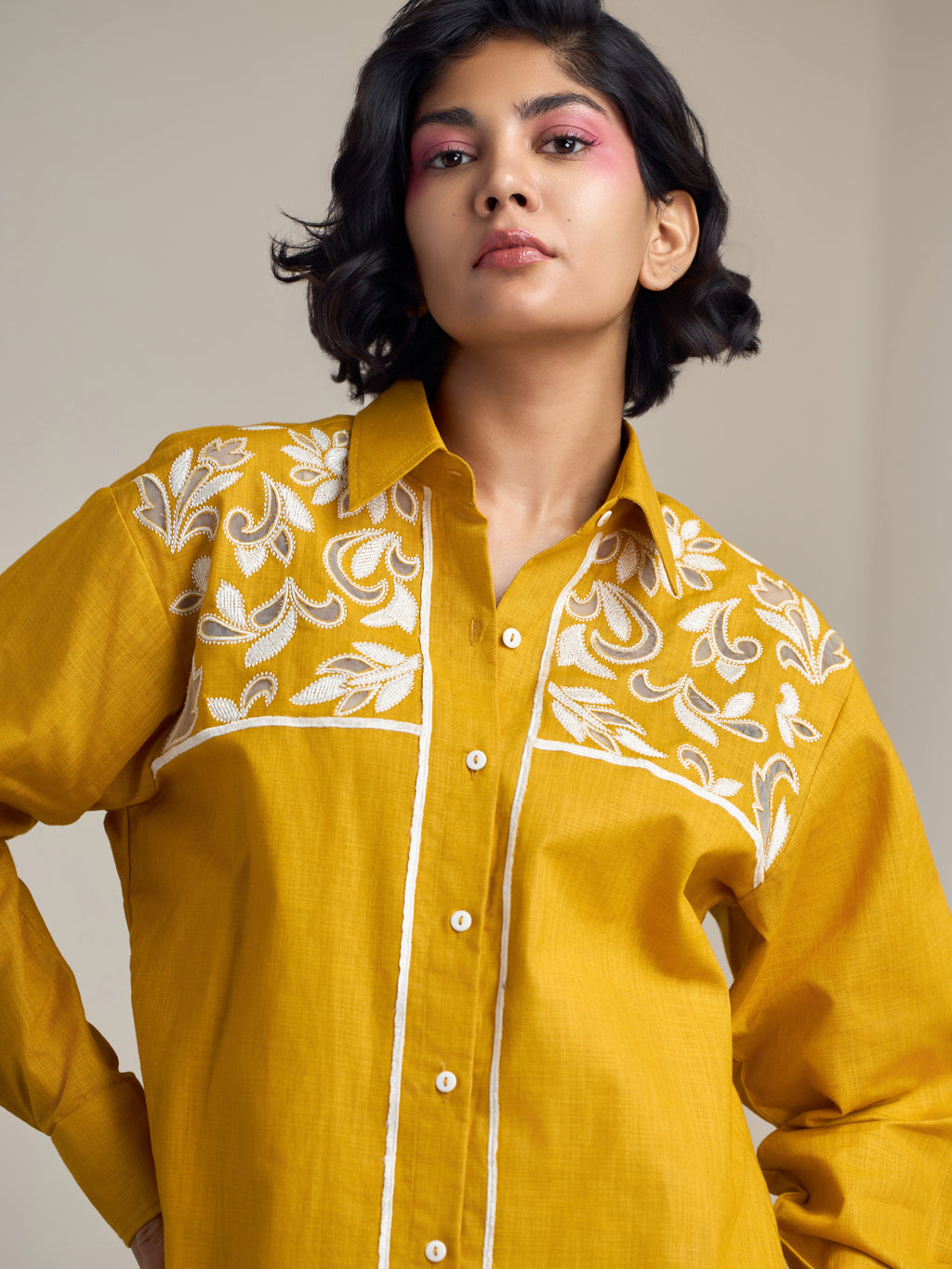 Blair Cutwork Shirt