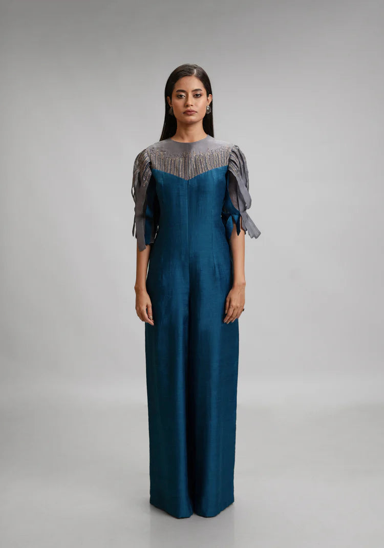 Arctic Silk Jumpsuit
