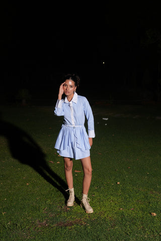 Valencia Pleated Dress