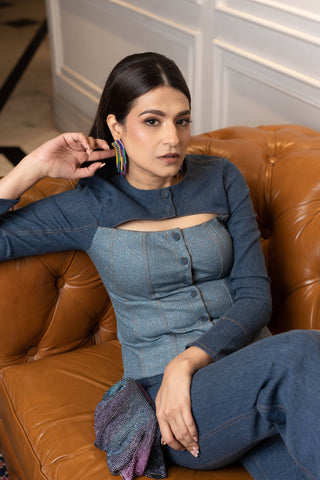 Denim Chic Co-Ord Set