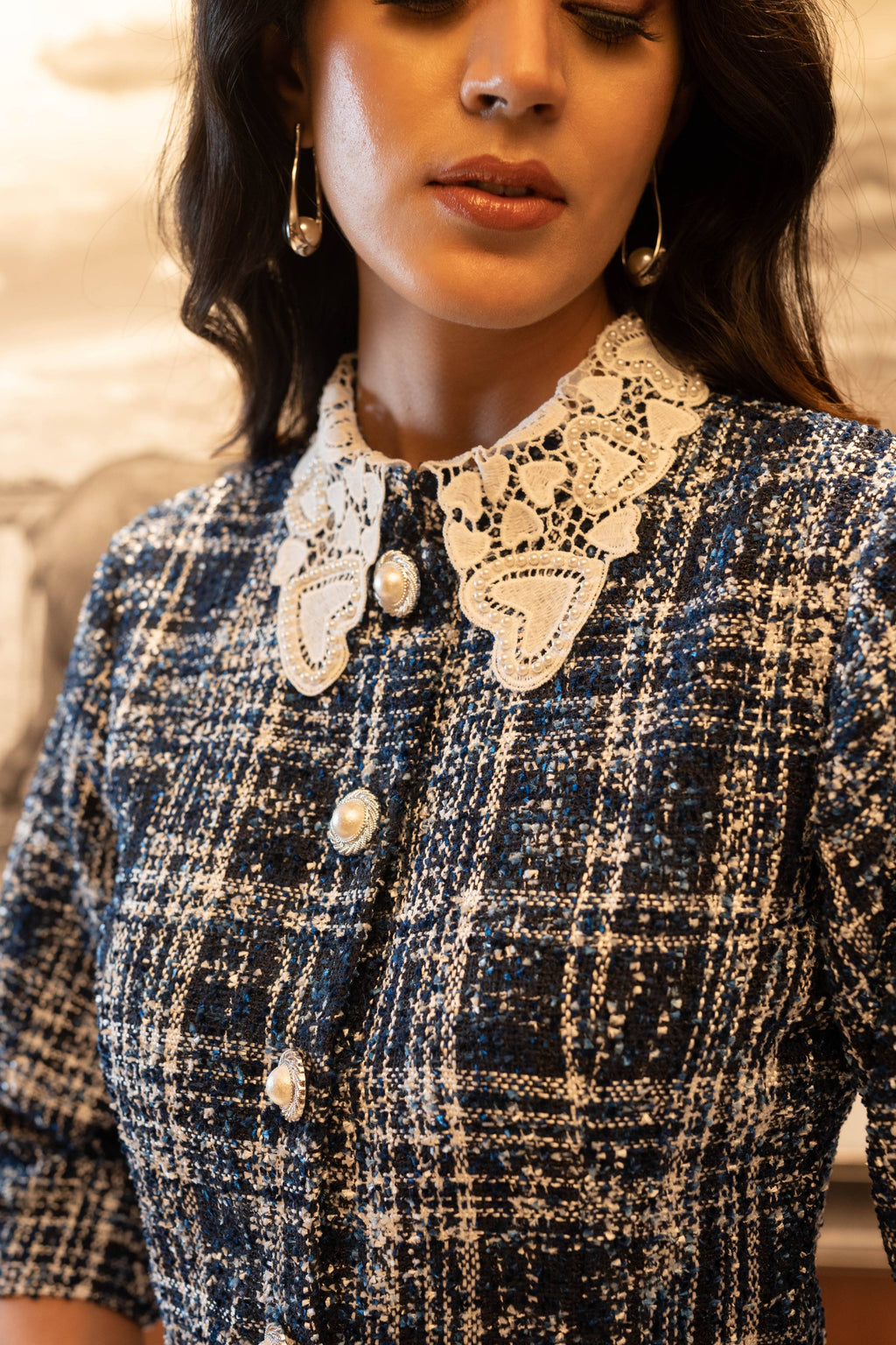 Chloe Tweed Dress