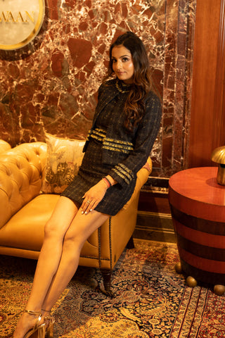 Clair Tweed Dress Set