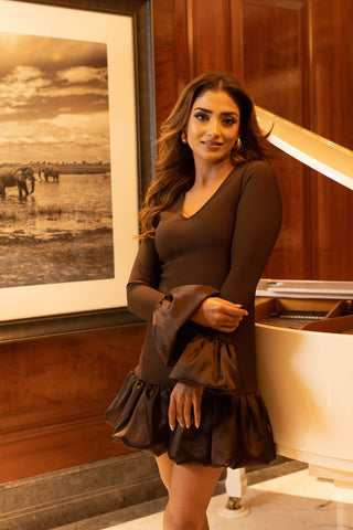 Flounce Ruffle Dress