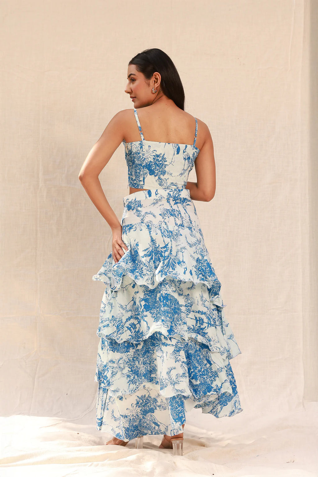 Opaline Layered Skirt Set
