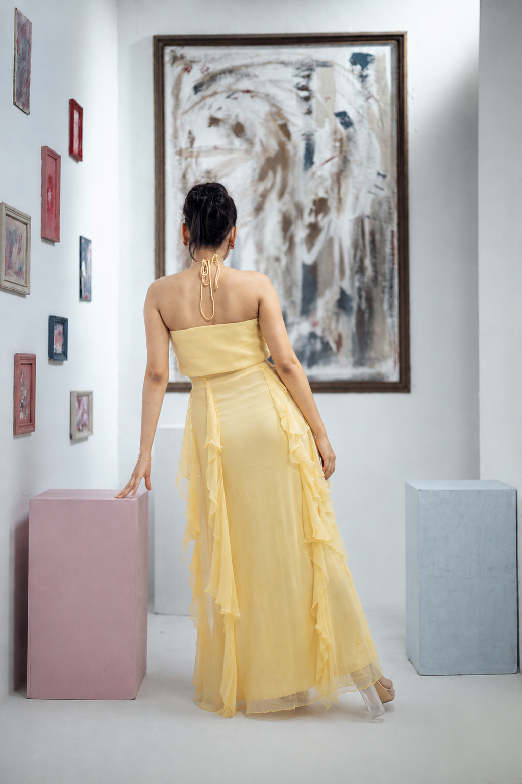 Flora Breeze Dress (Yellow)