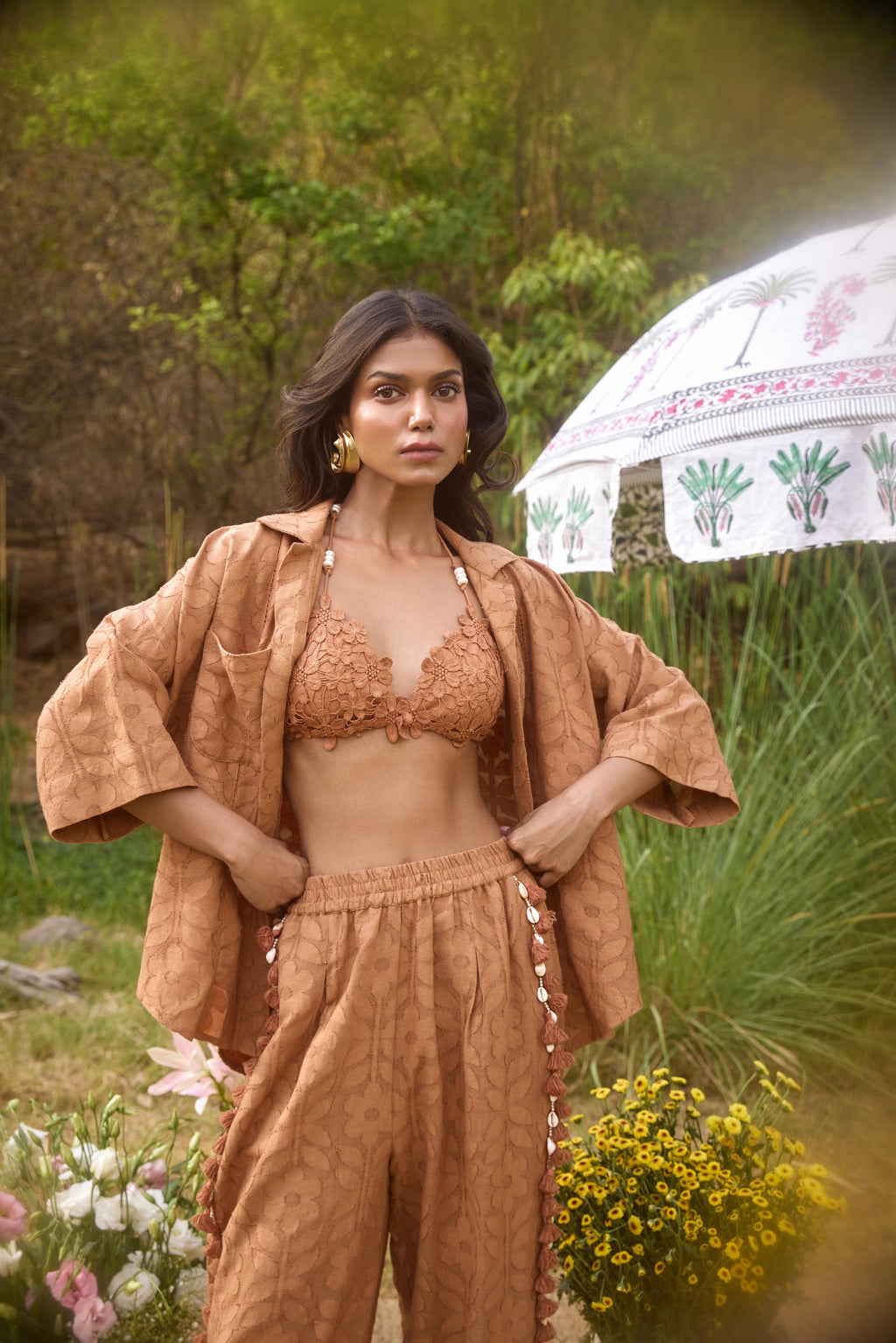 Nadia Cut-work Bralette