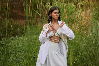 Luna Poplin Bralette