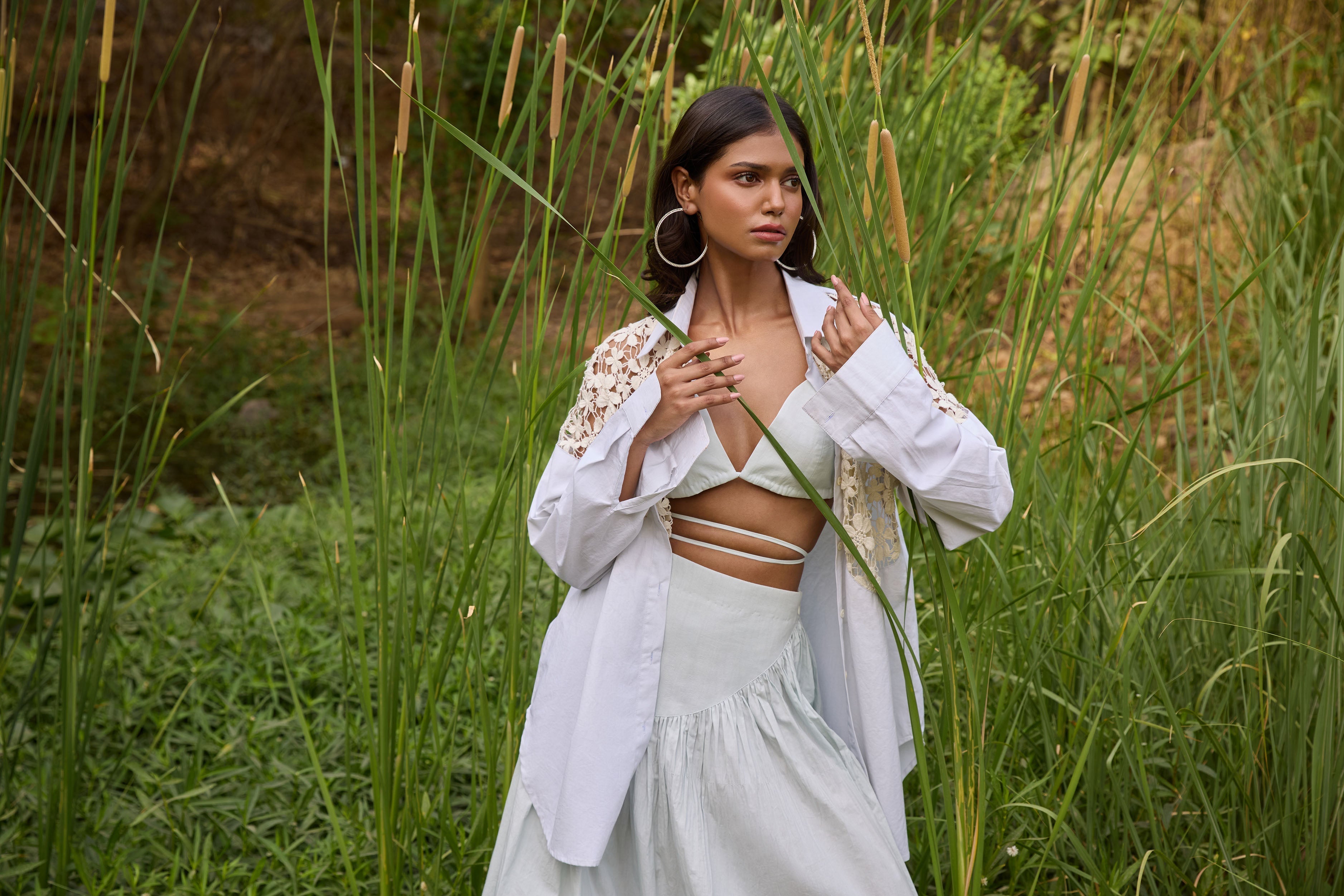 Luna Poplin Bralette
