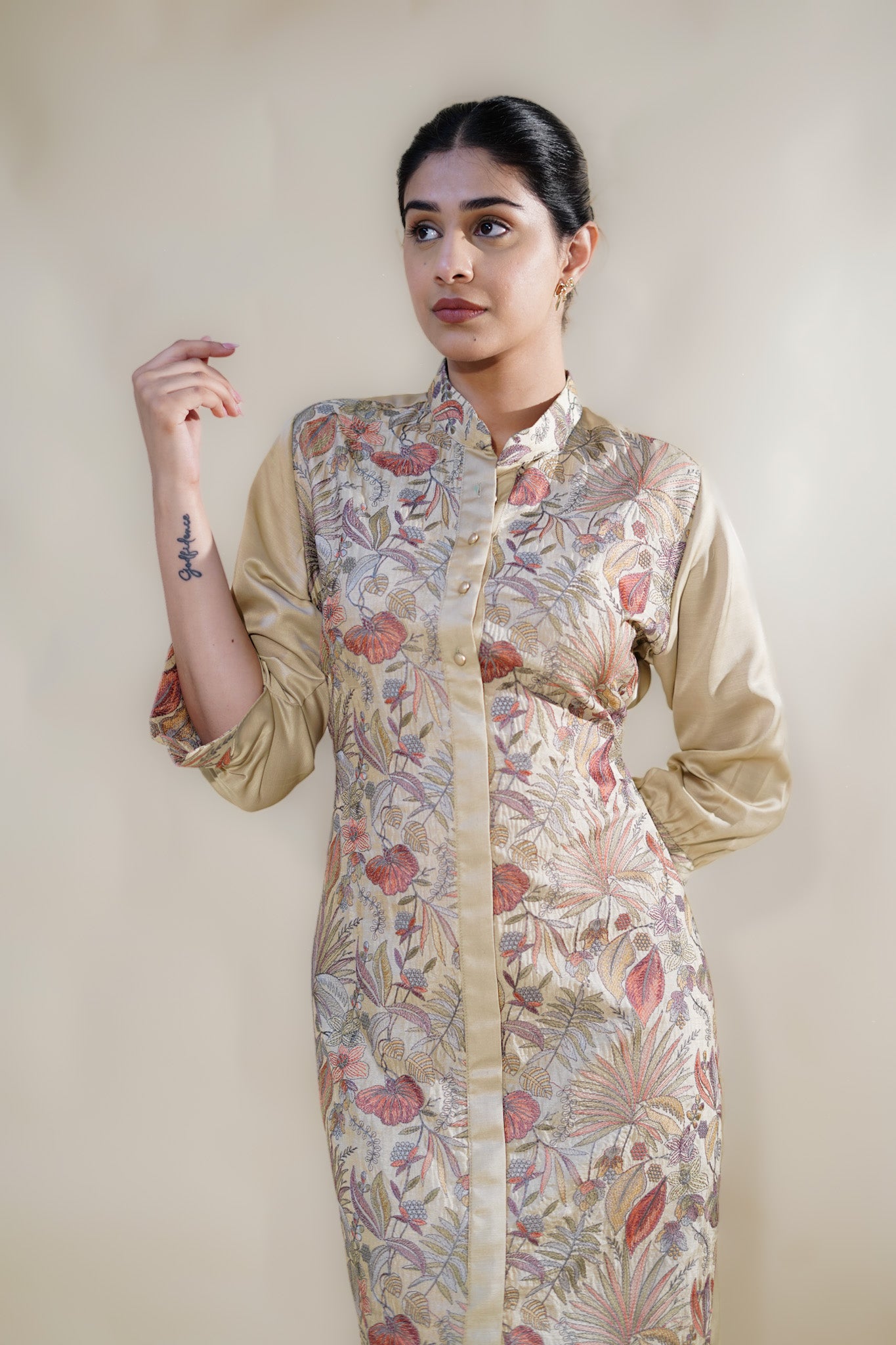 Atelier Silk Dress