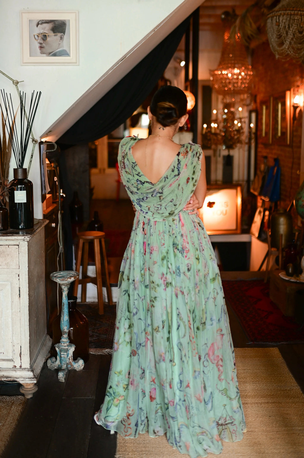 Sage Bloom Dress