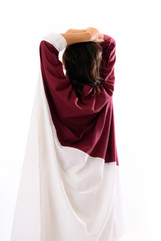 Crimson Drape Ensemble