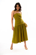 Olive Aura Dress