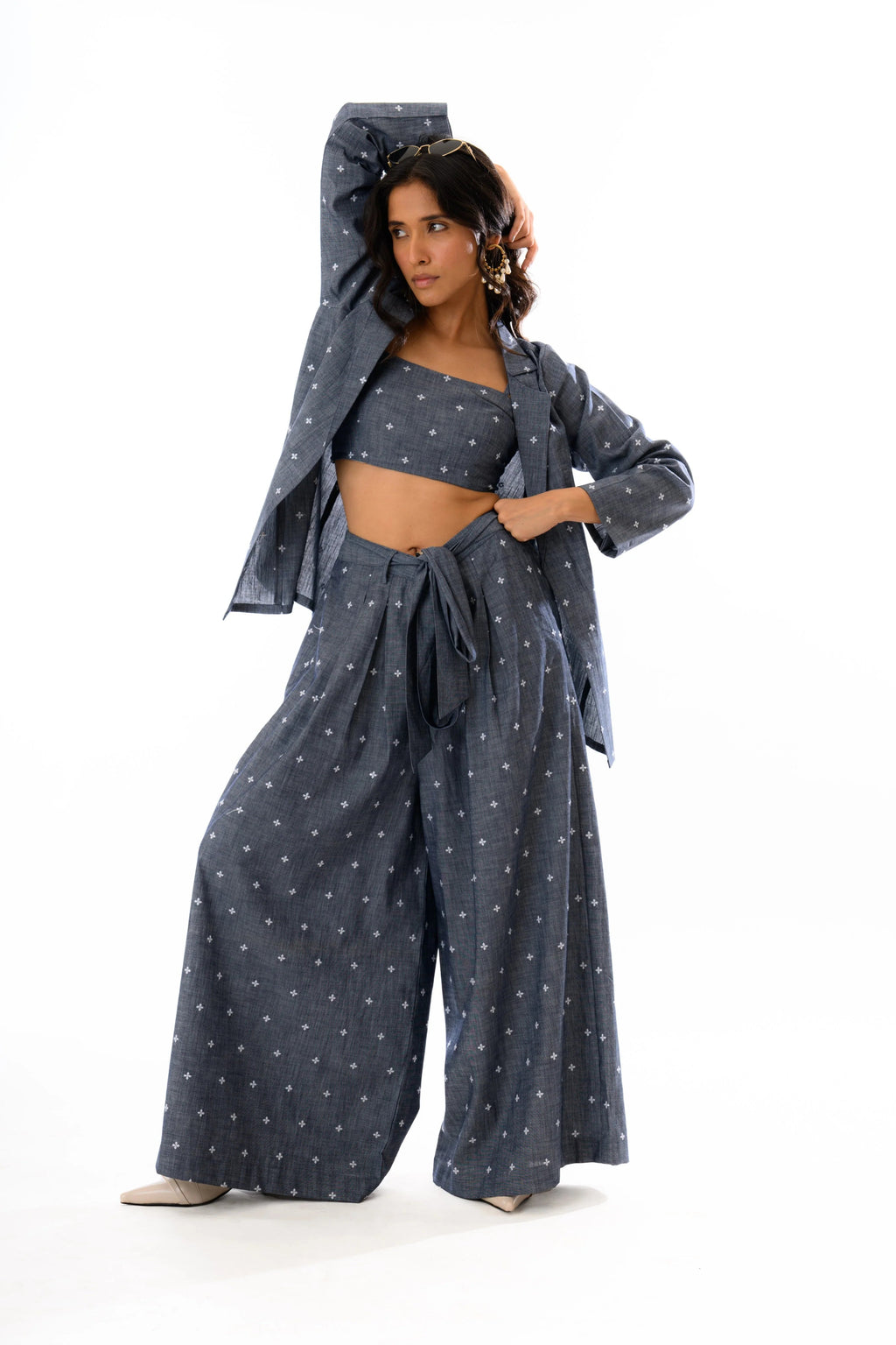 Indigo Ease Co-ord Set