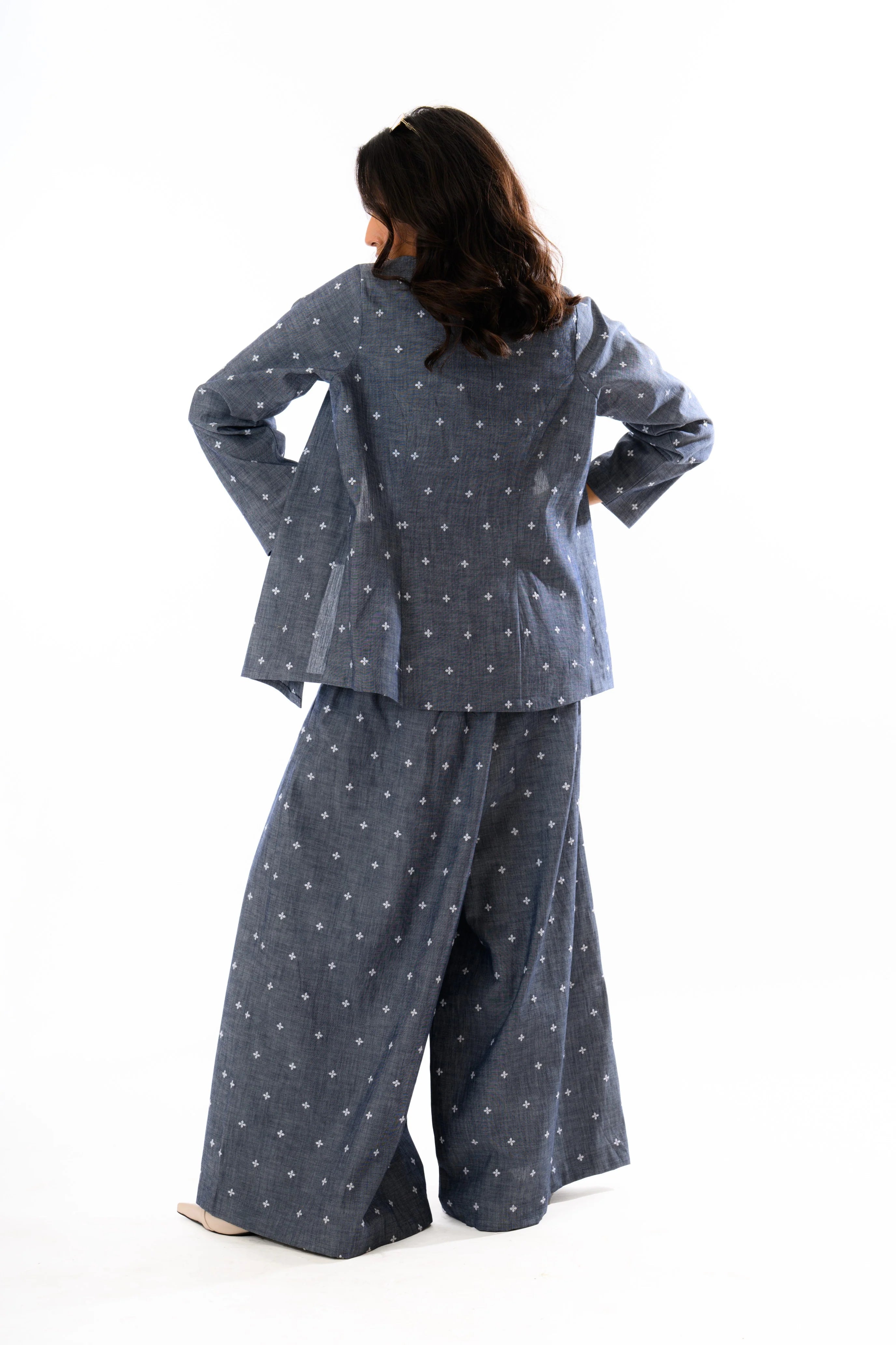 Indigo Ease Co-ord Set