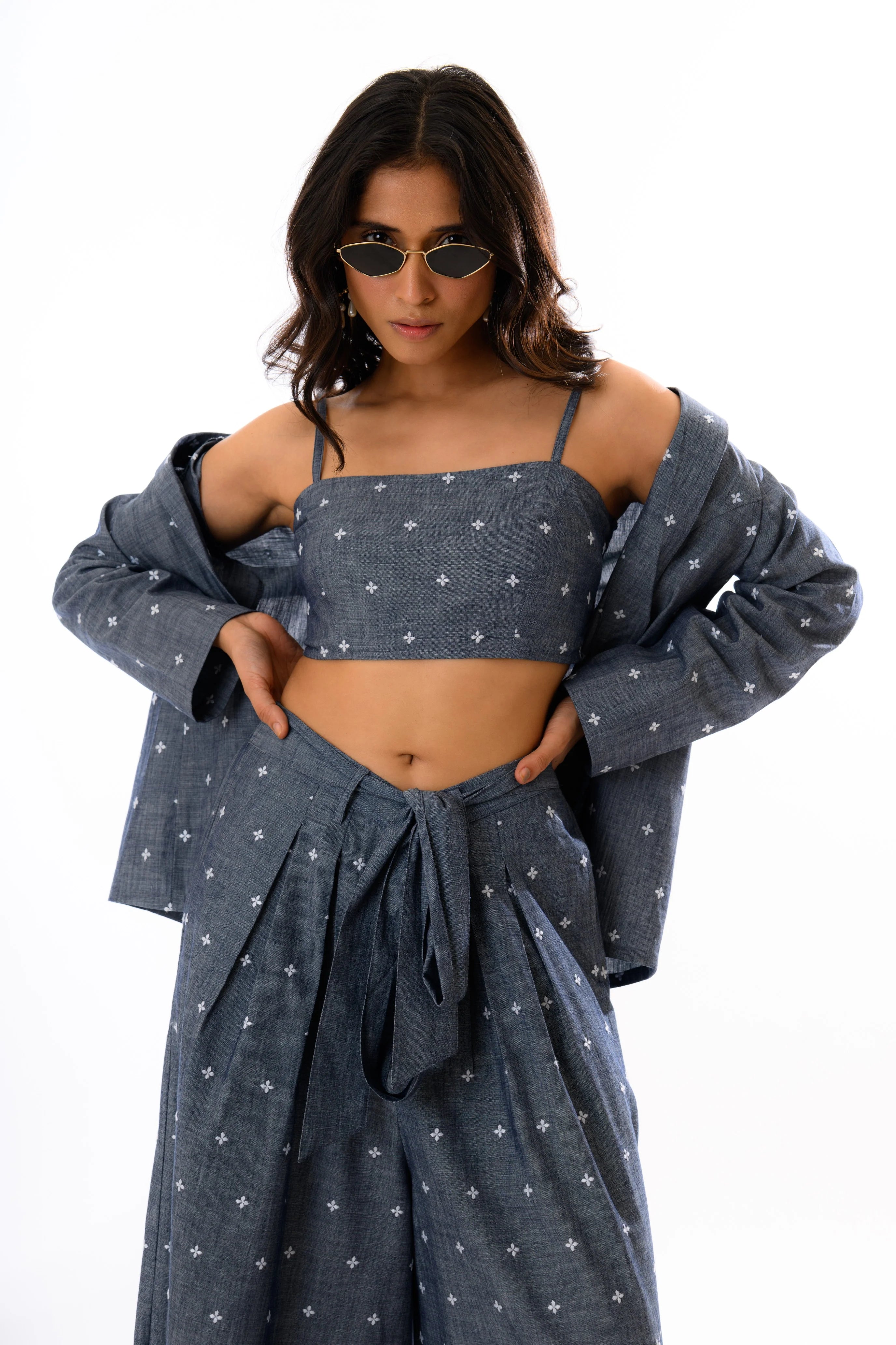 Indigo Ease Co-ord Set