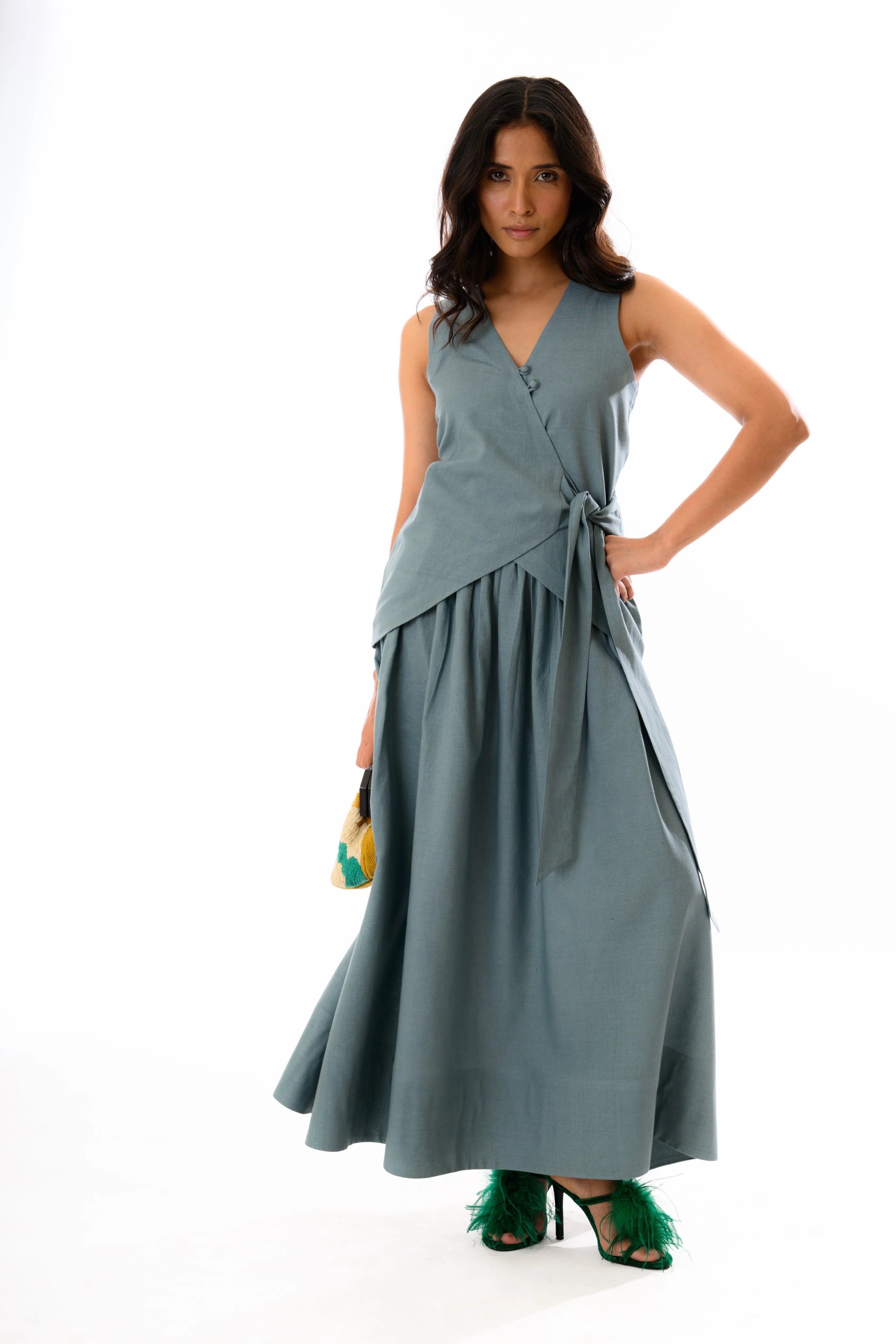 Sage Whisper Co-ord Set