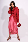 Crimson Drape Ensemble