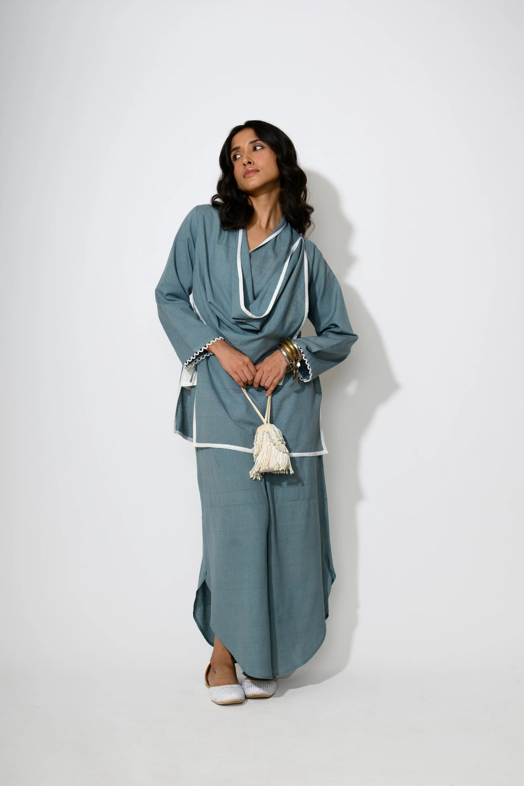Azure Wrap Set