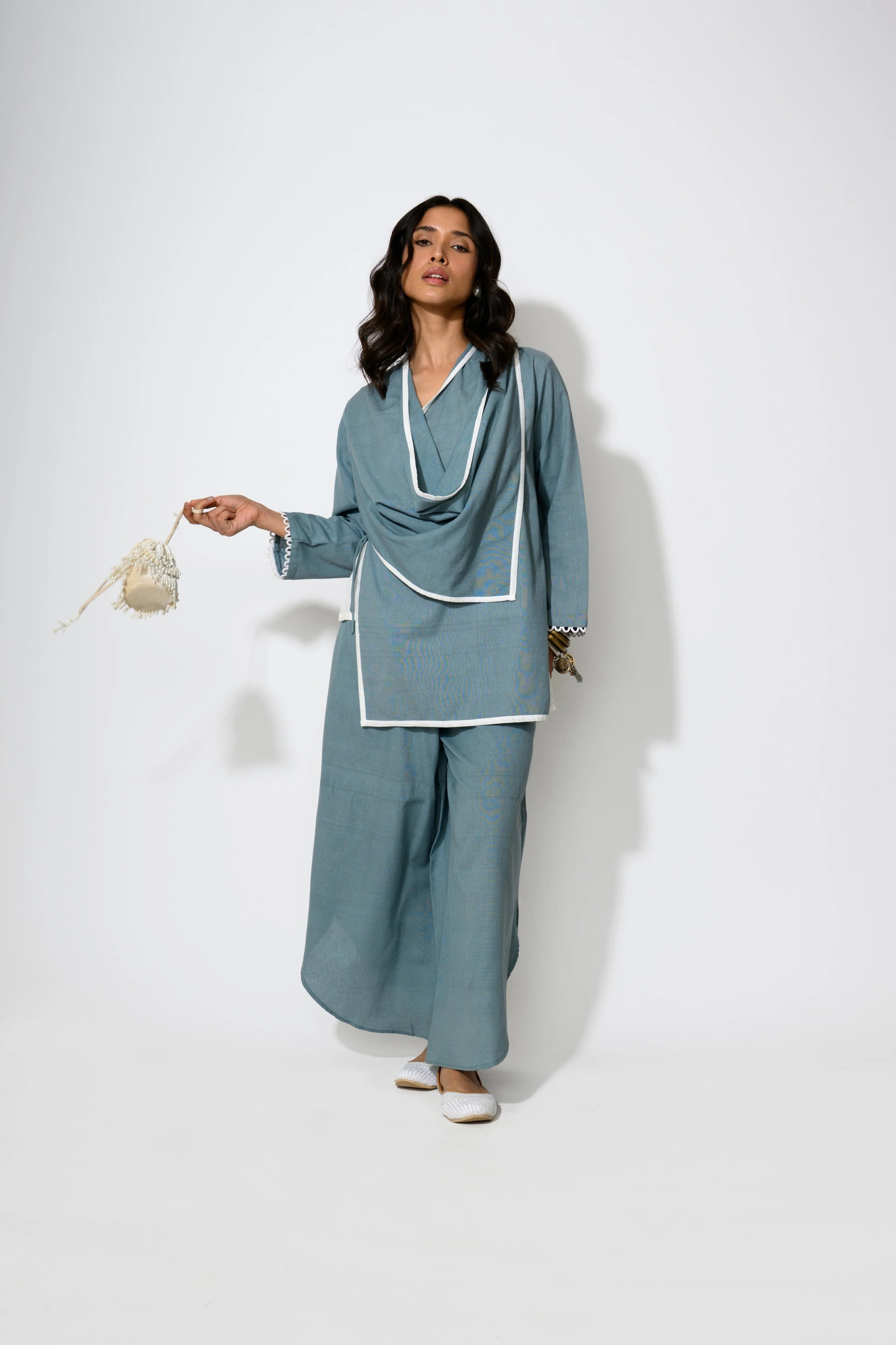 Azure Wrap Set
