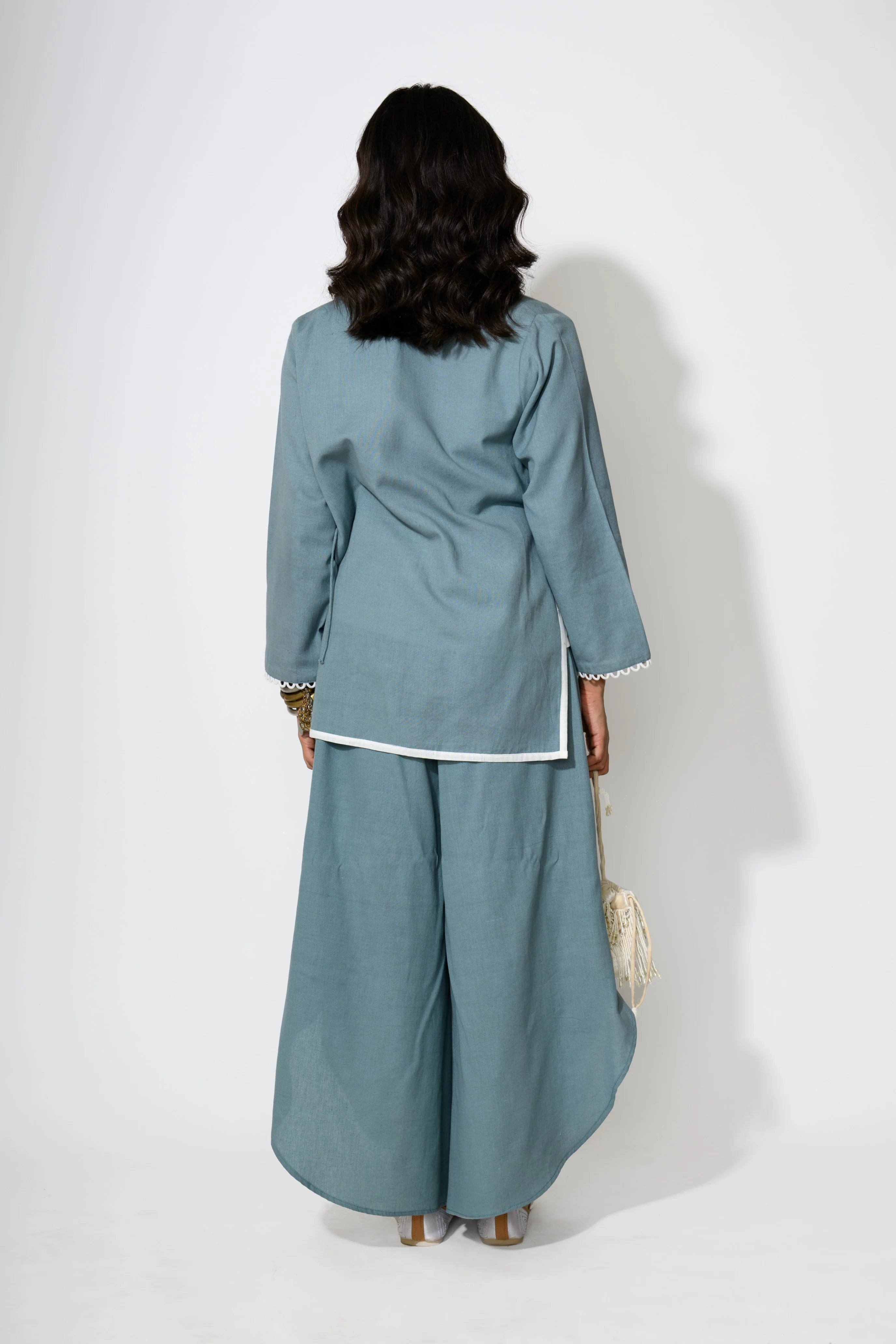 Azure Wrap Set