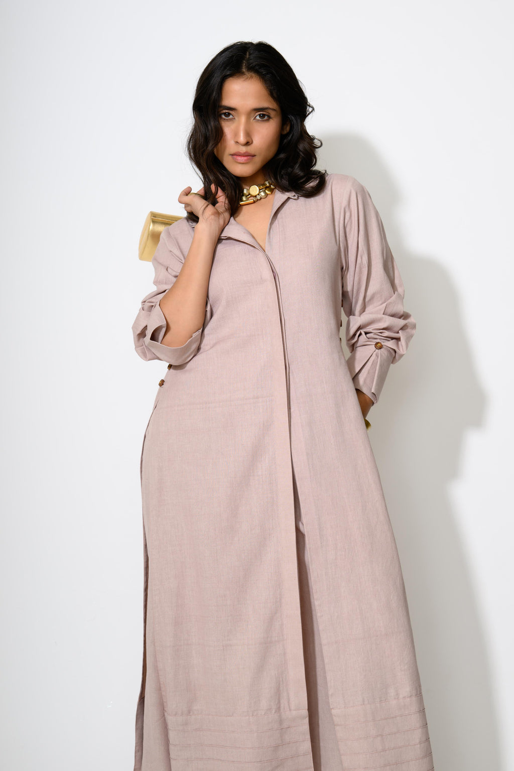 Rose Dusk Linen Set