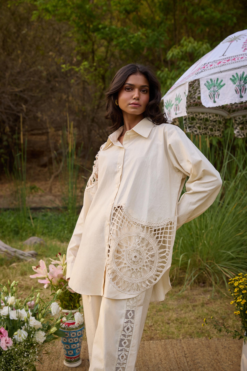 Lana Patch Work Co-Ord Set