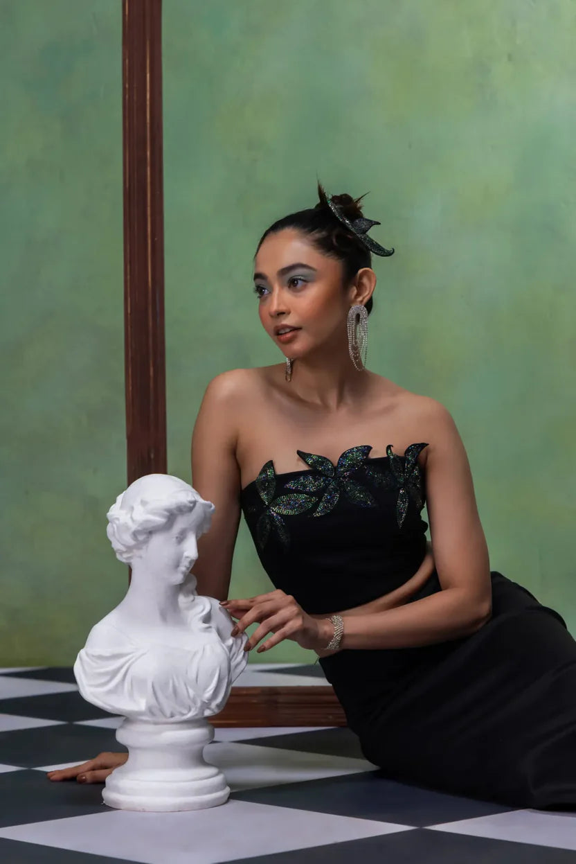 Emerald Muse Skirt Set