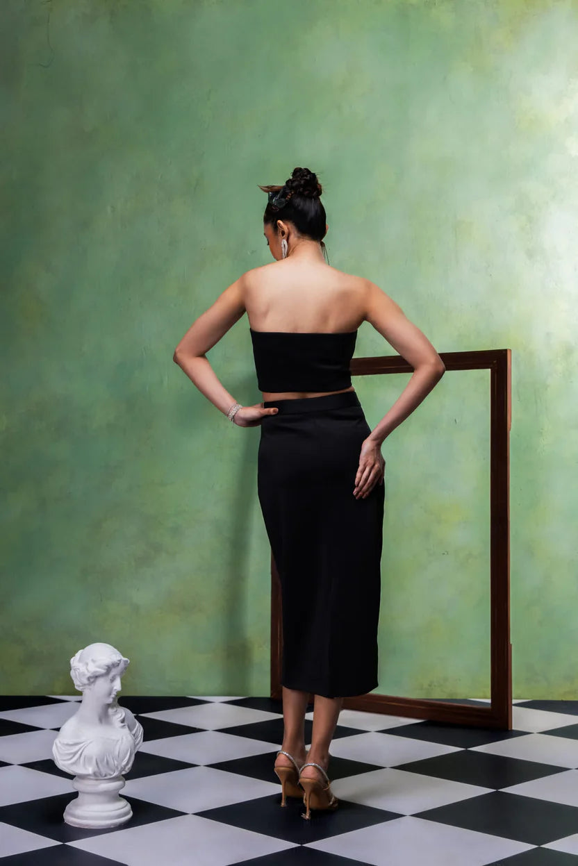 Emerald Muse Skirt Set