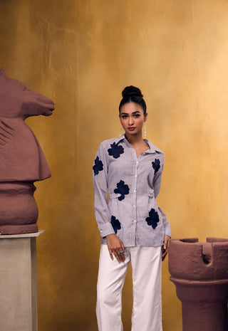 The Stria Flora Shirt