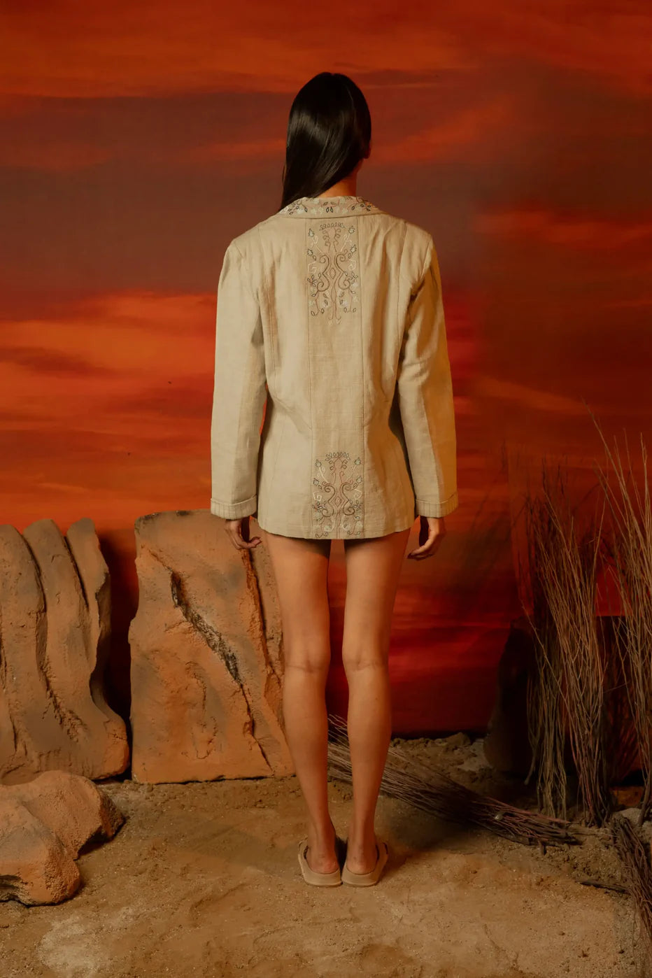 Terra Collared Blazer