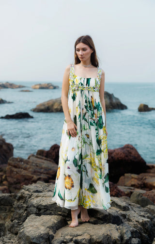 Seaside Bloom Gown