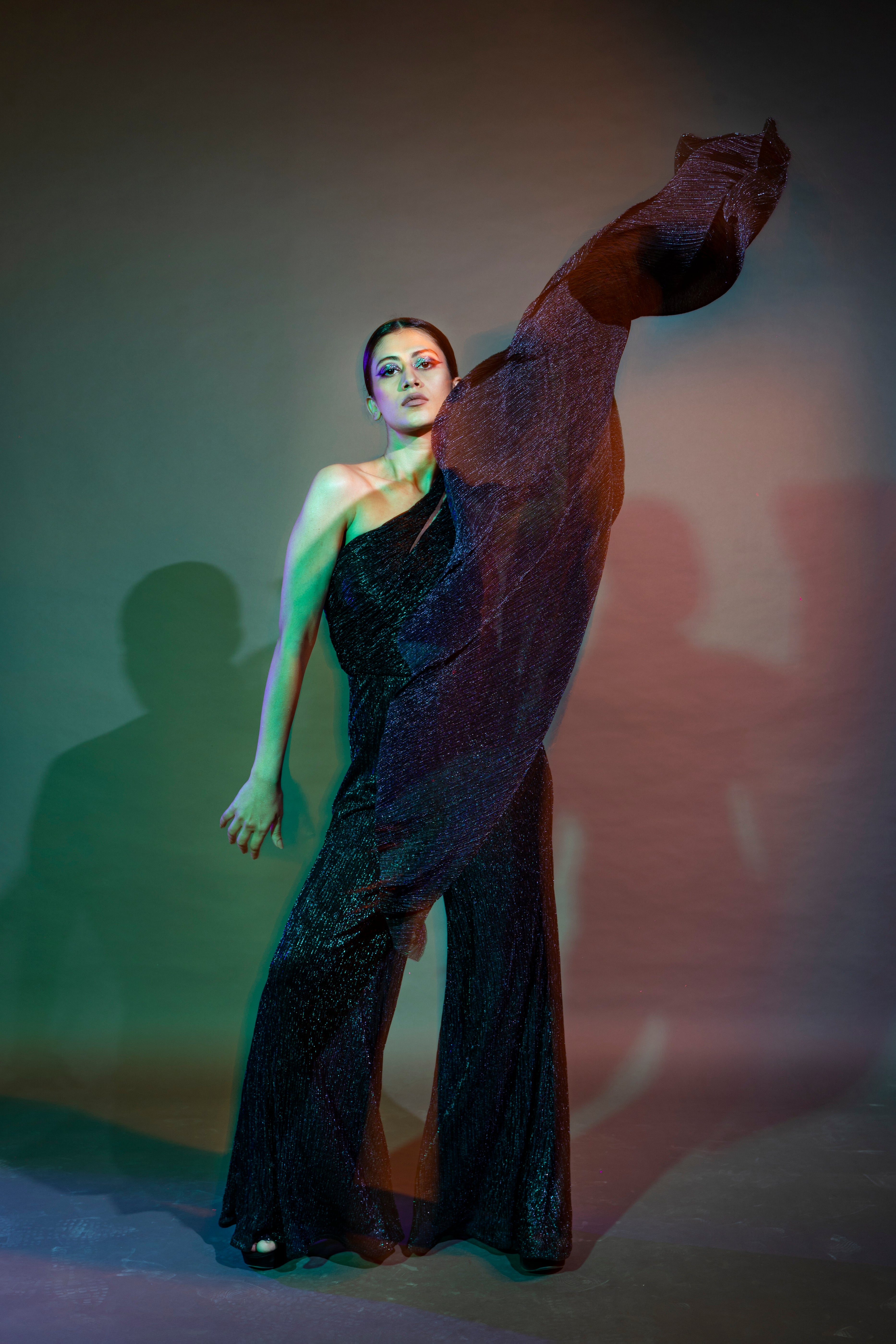 Iris Plisse Jumpsuit