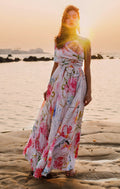 Blush Garden Off-Shoulder Dress