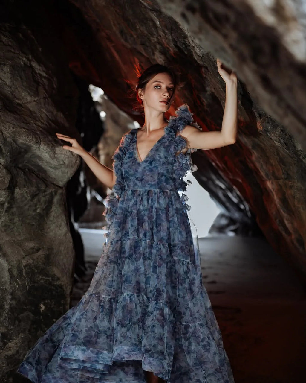 Twilight Rose Illusion Dress