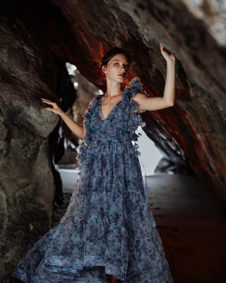 Twilight Rose Illusion Dress