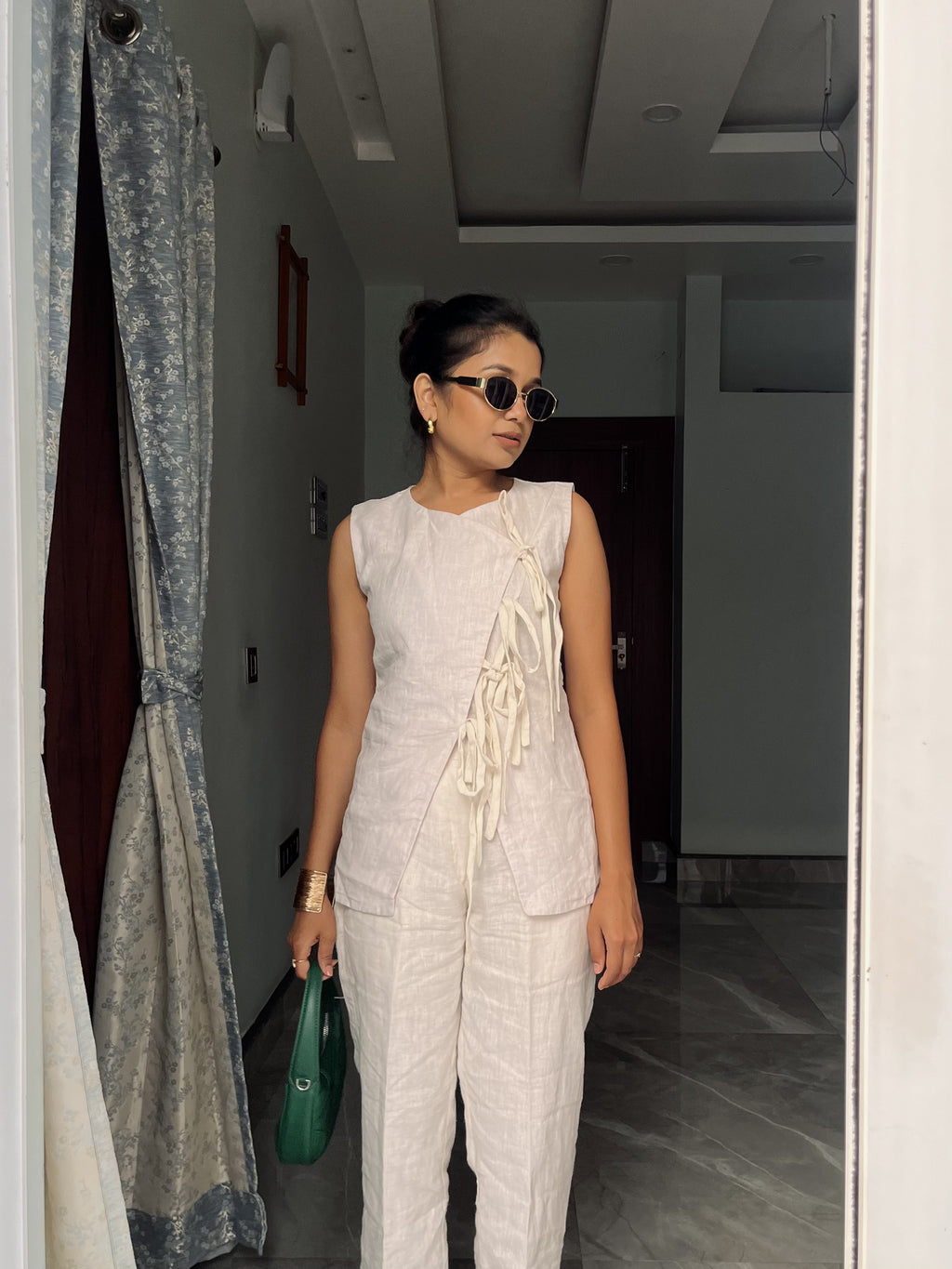 Noah Off White Trousers