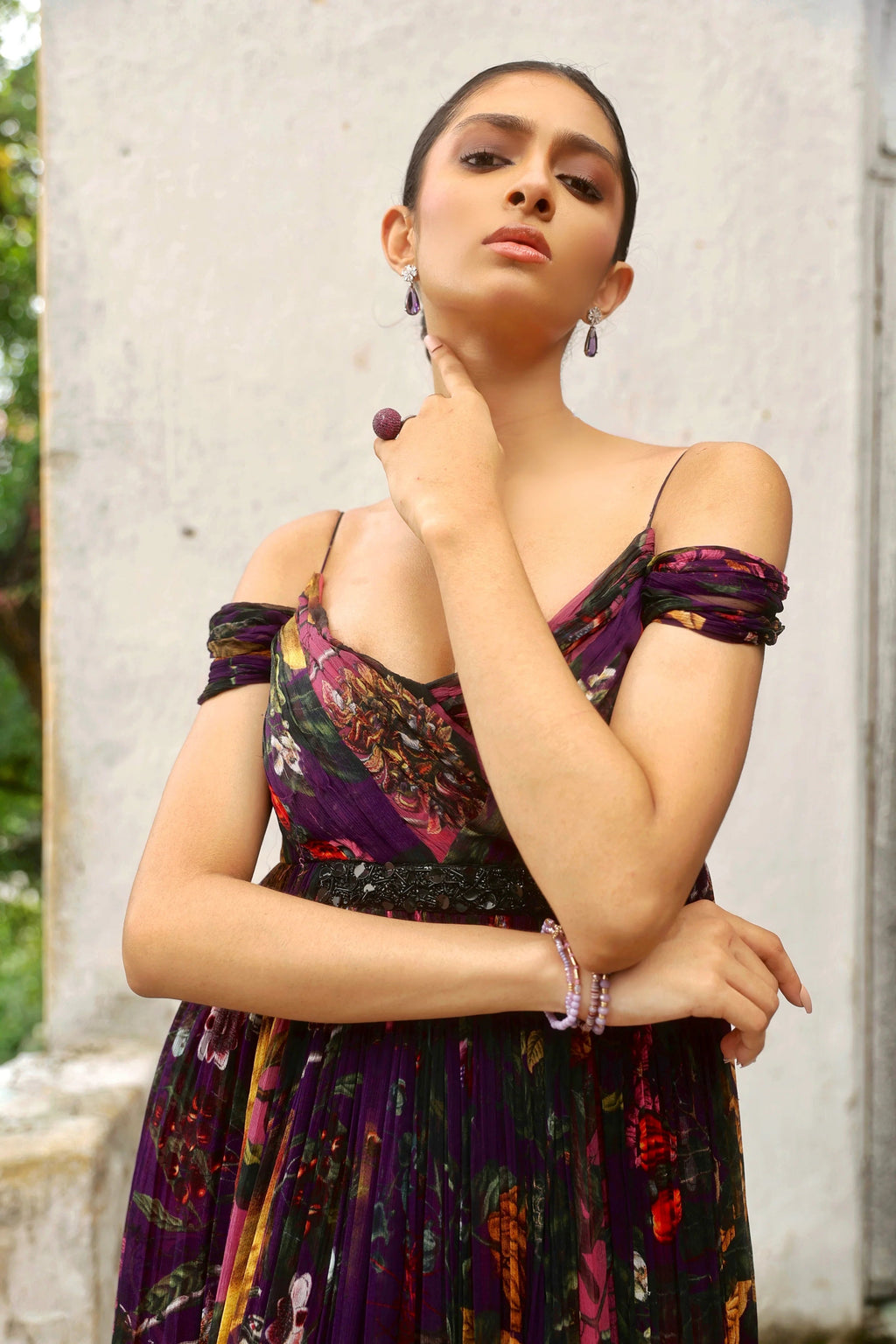 Luxe Foliage Gown