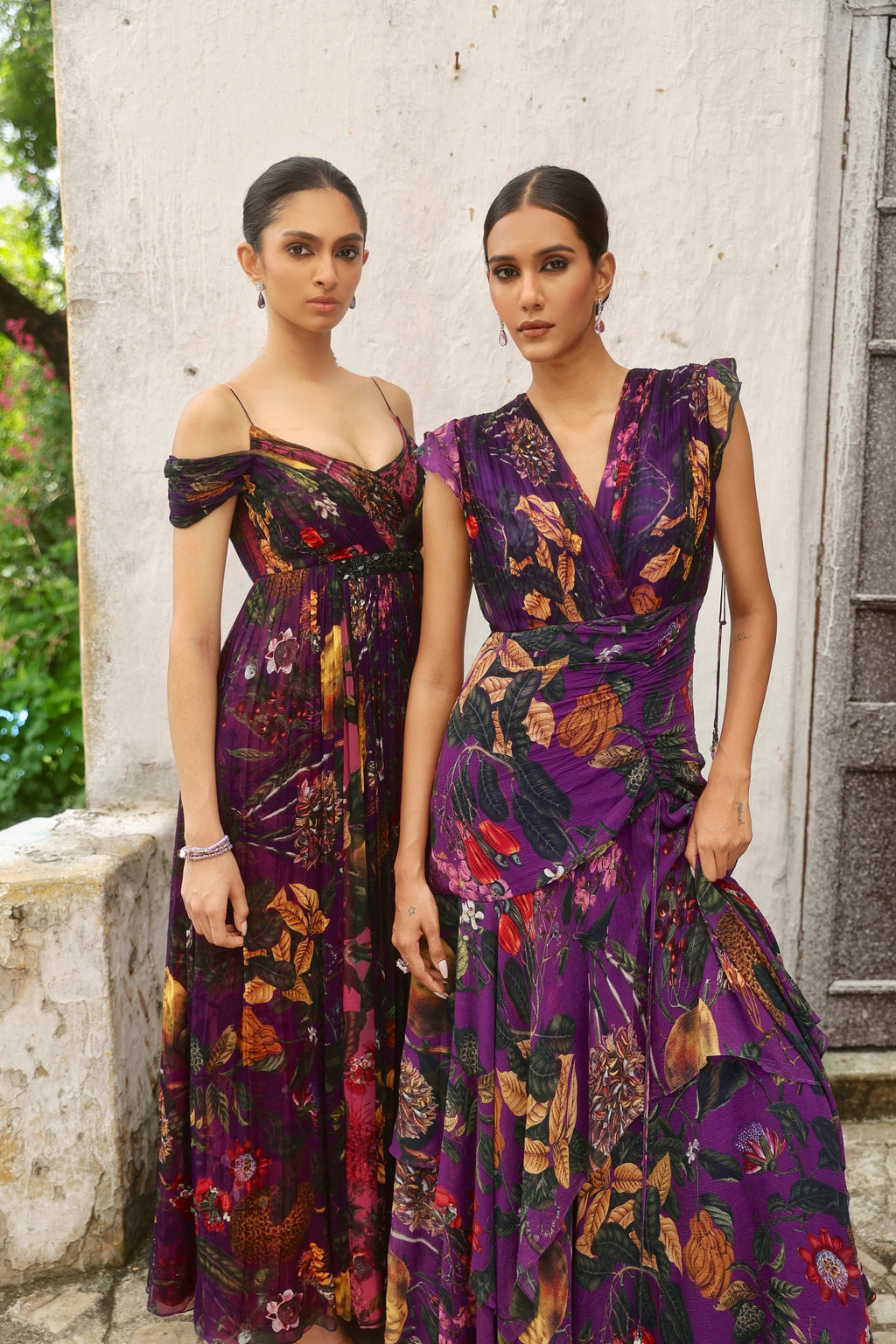 Luxe Foliage Gown