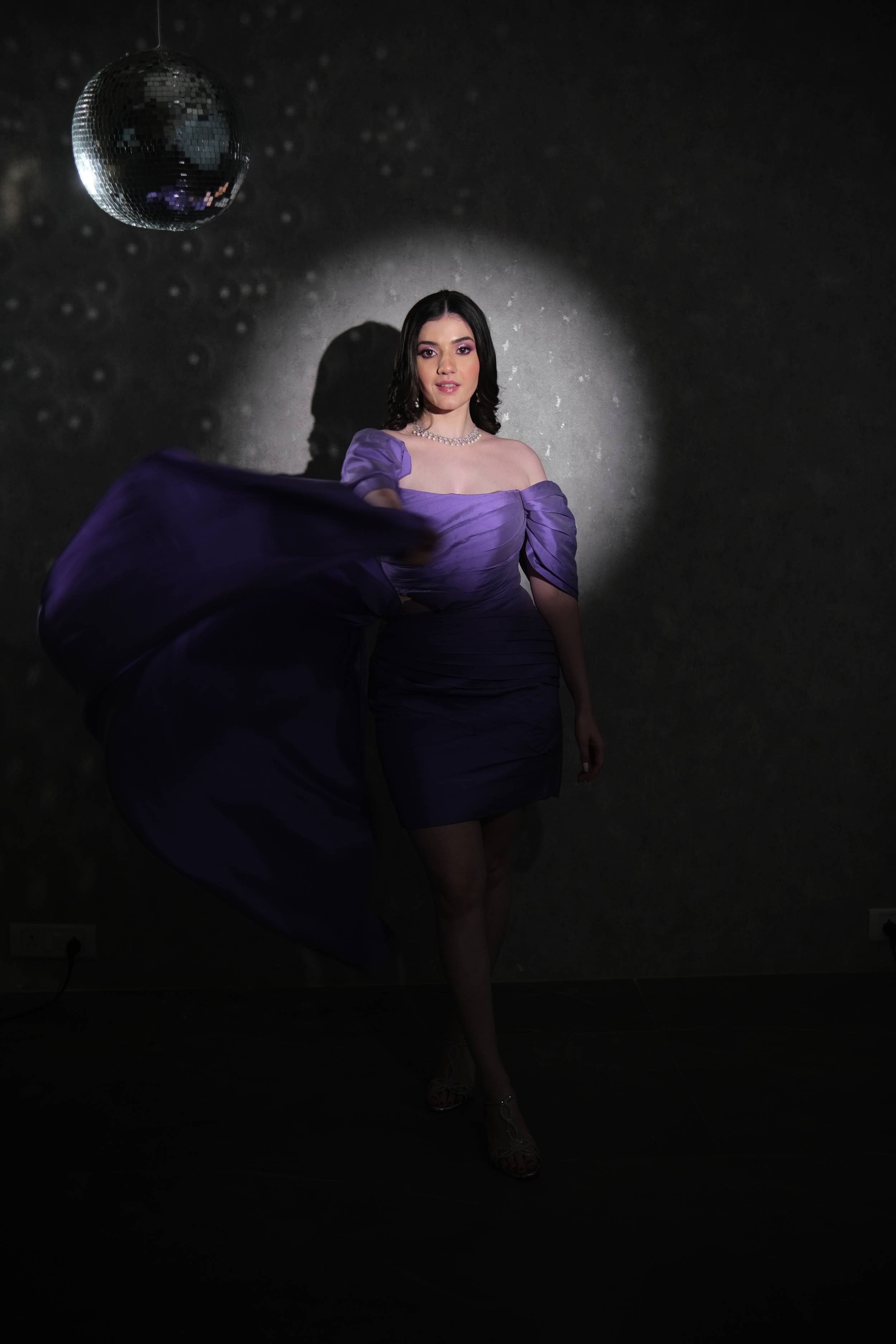 Lila Drape Dress
