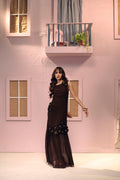 Petal Affair Dress (Brown)