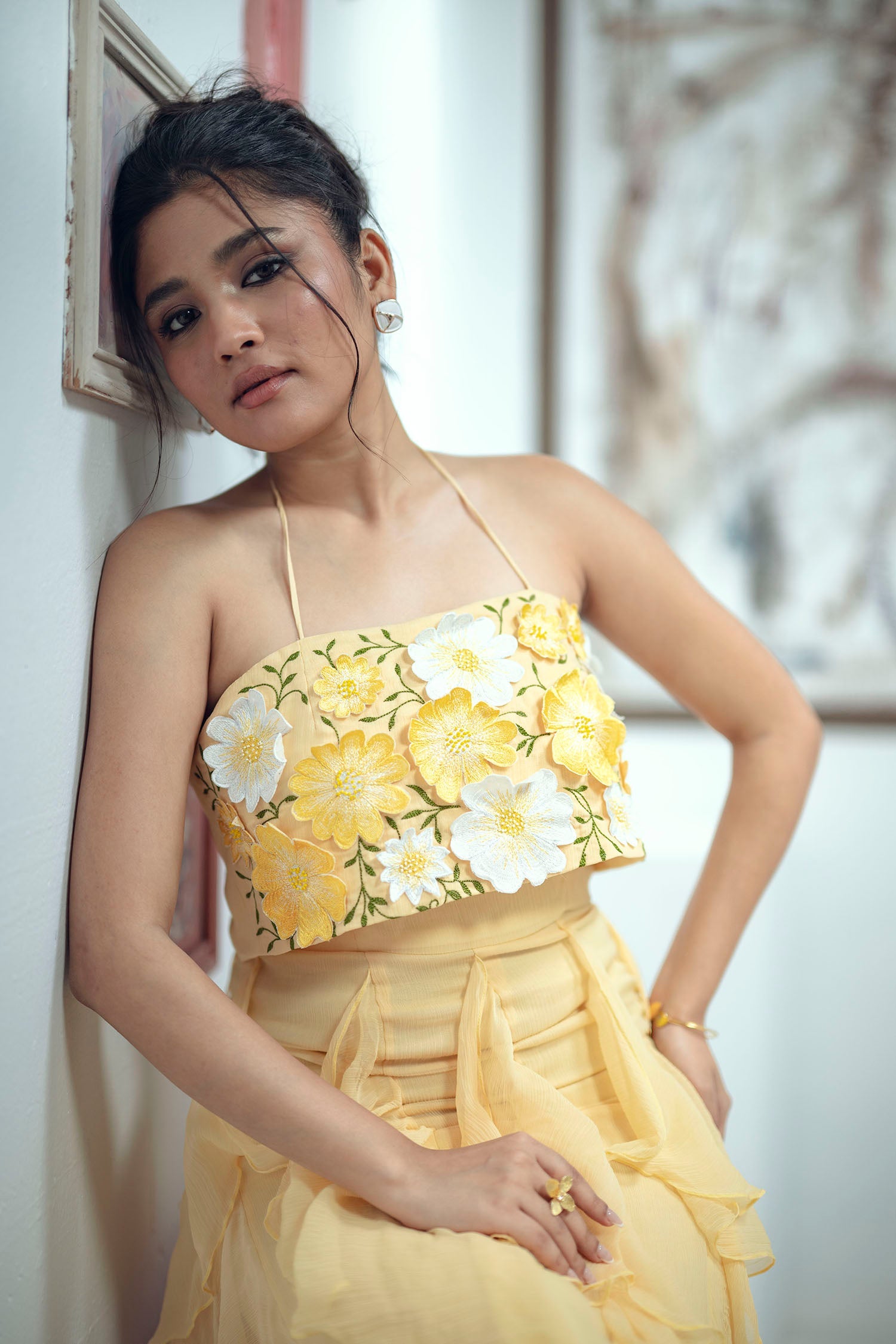 Flora Breeze Dress (Yellow)